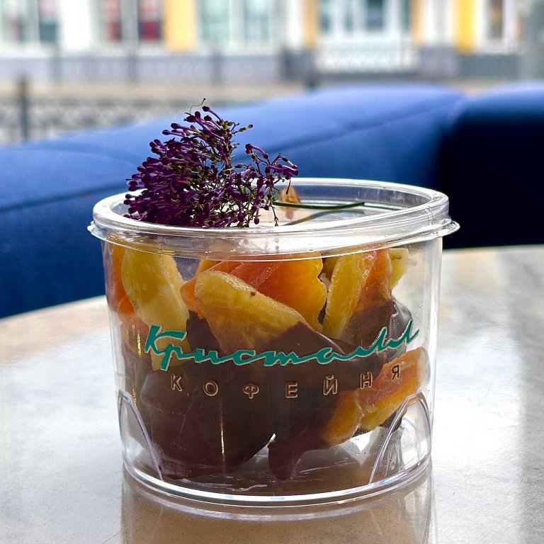 К Сушеное манго в темном диетическом шоколаде